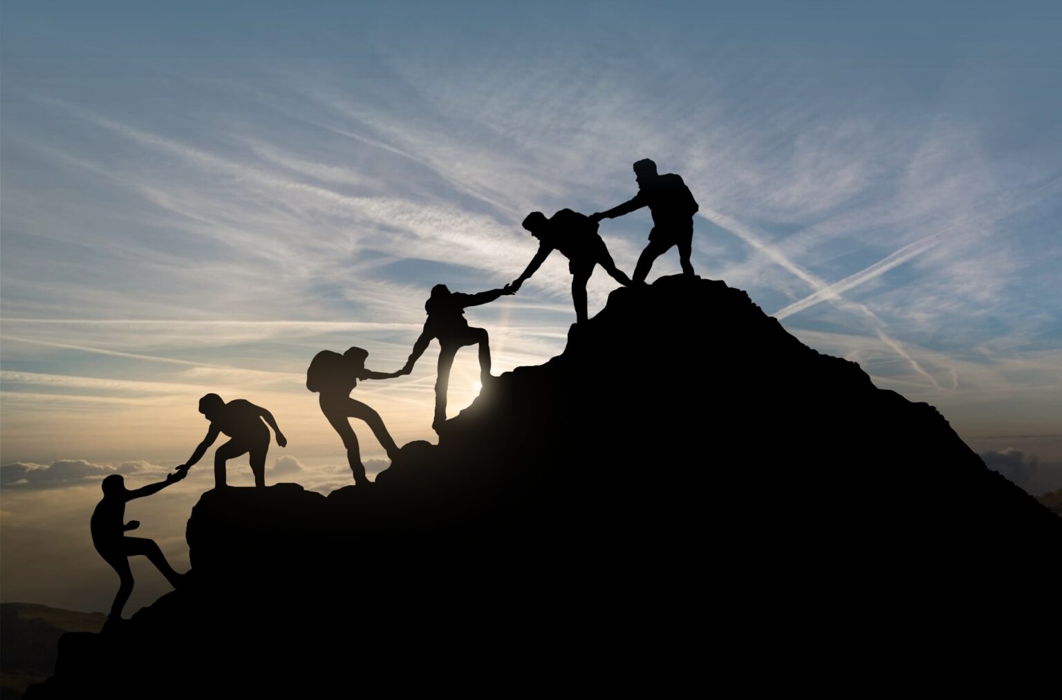 Reaching_the_Summit_-_Team_Work_-_Group_Effort_-_Success